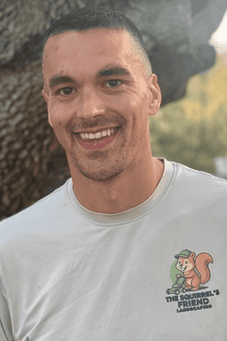 Alex Bolduc, Owner of The Squirrel’s Friend Landscaping
